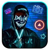 Ikony dla tapet Neon, Mask, Man