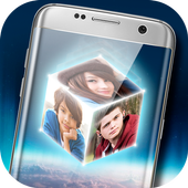 ikon 3D Photo Frame Cube Live Wallpaper