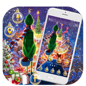 Christmas Gift Launcher Theme Live HD Wallpapers icon