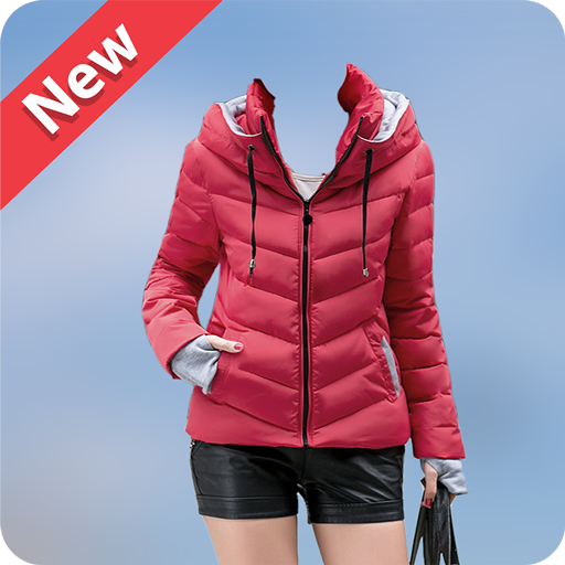 Women Winter Jacket Suit icon
