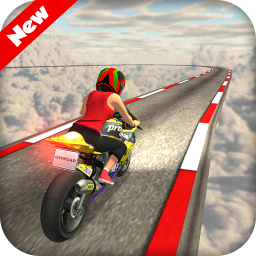 Crazy Bike Stunt 3D, trilhas impossíveis do céu icon