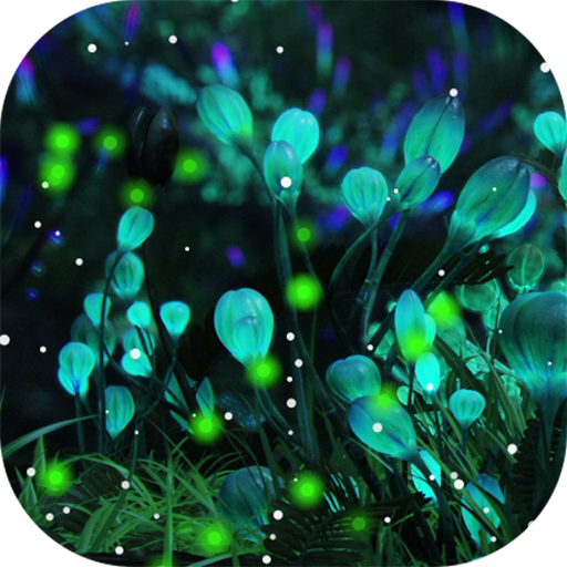Firefly Forest HD Live Wallpaper Free icon