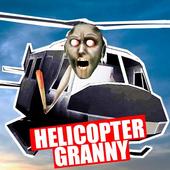 Helicopter granny icon