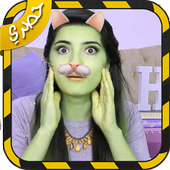 سناب حول  صورة وجهك إلى قط أيقونة