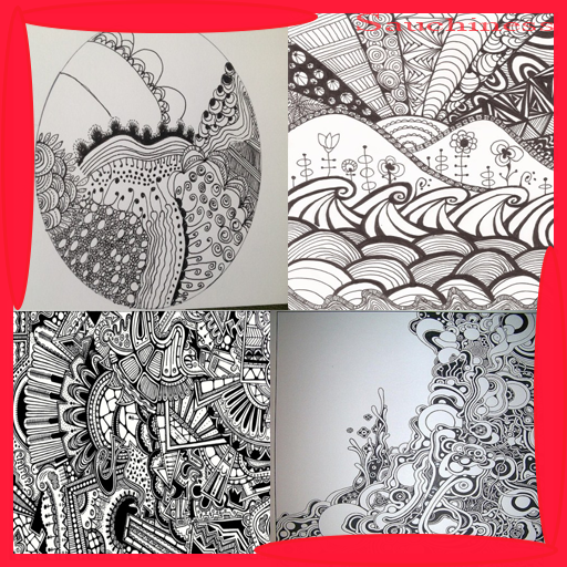 100 Popular Doodle Drawing Arts icon