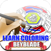 Learn Coloring Beyblade icon