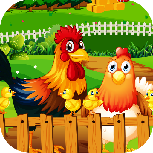Chicken and Duck Poultry Farming Game icon