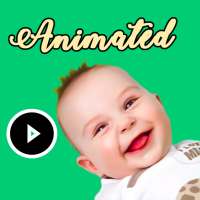 Funny Animated babies Stickers for WhatsApp 2021