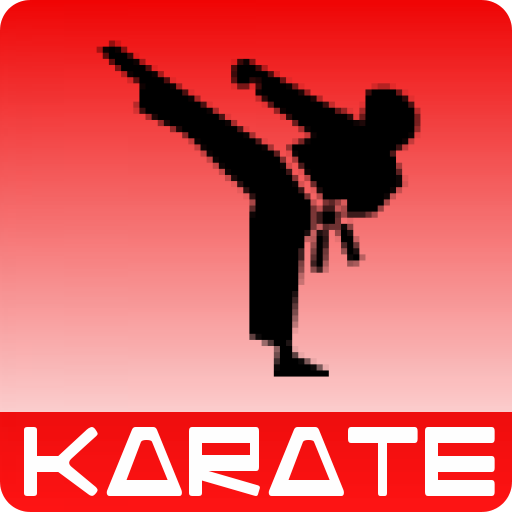Karate training icon
