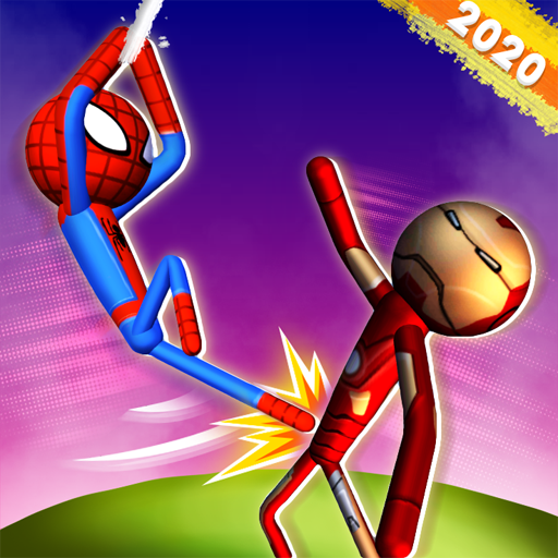 Stick Teen Age Boy vs SuperHero : Streetfight icon