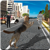 Dog Chase Games 3D : A Police and Crime Simulator icon