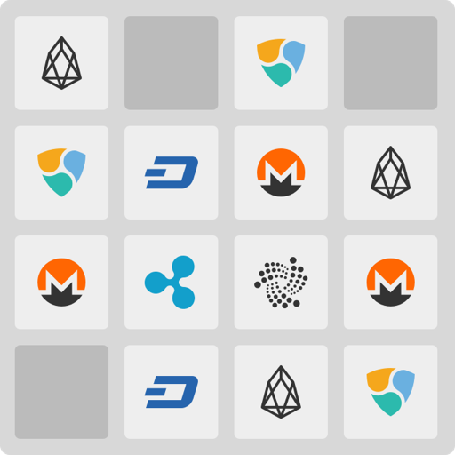 Crypto Coins Puzzle Game icon