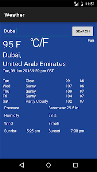 Weather screenshot 7