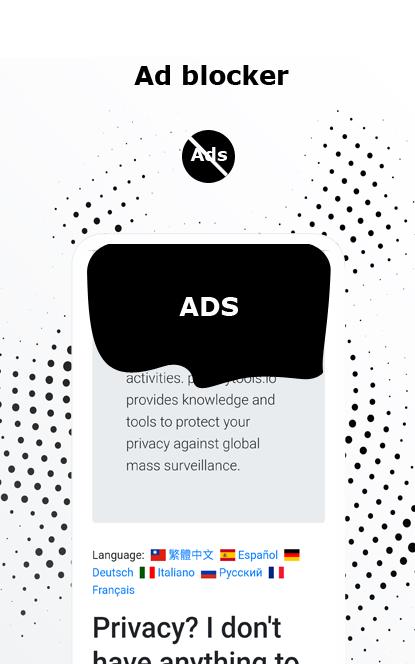 Cosmic Privacy Browser - Secure, Adblock & Private screenshot 2