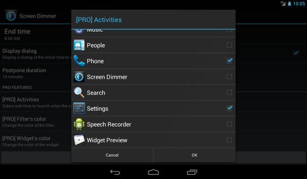Screen Dimmer screenshot 21