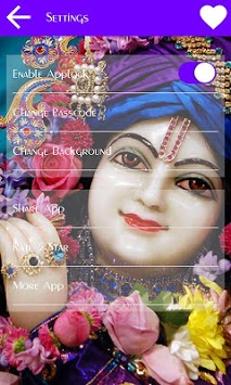 Krishna App lock Theme screenshot 2
