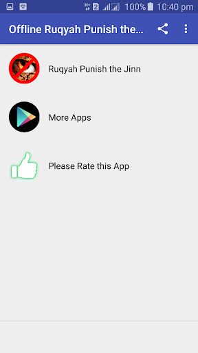 Offline Ruqyah Punish the Jinn screenshot 1