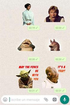 Sticker Wars for WhatsApp screenshot 1