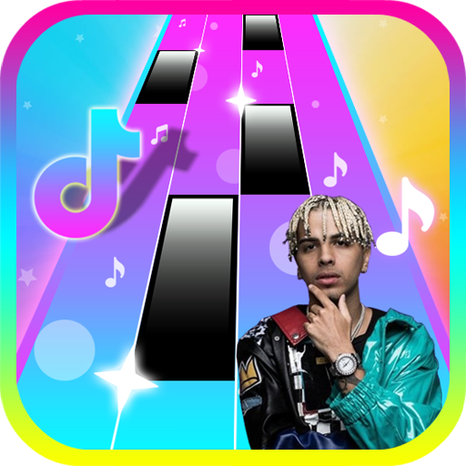 Rauw Alejandro piano game tiles icon