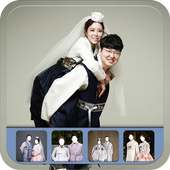 Korean Traditional Wedding Couple on 9Apps