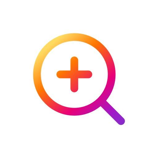 Profile Photo Zoom &amp; Downloader for Instagram icon