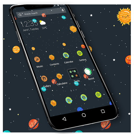 Cute Universe APUS Launcher Theme icon