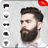 Man Hair Style ,Mustache - Man Photo Editor icon
