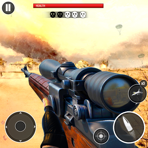 World war Sniper 3D: FPS Shooting Gun Games 2020 icon