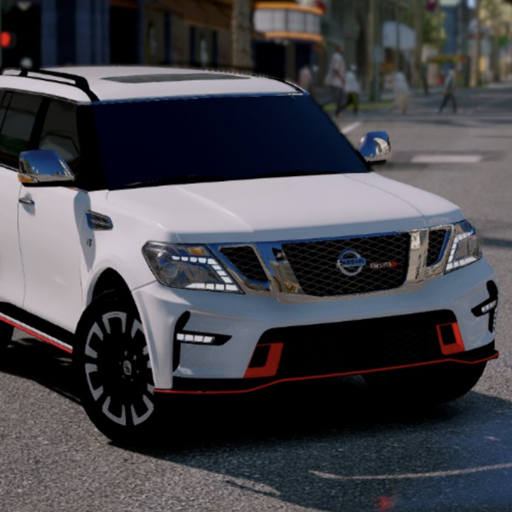 Off-Road Nissan Patrol SUV 4x4 icon