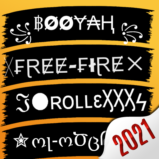 Nickname Generator for Free FF - Symbol &amp; Font icon