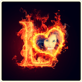 Fire Photo Frame icon
