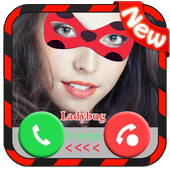 Fake Call From Miraculous Cat Ladybug icon