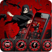 Naruto wallpaper Uchiha Itachi theme icon