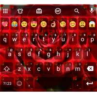 Love Rose Emoji Keyboard Theme on 9Apps