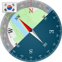 나침반지도 - 디지털 나침반 무료