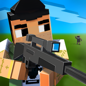 Pixel Shooter - the block sniper battle icon