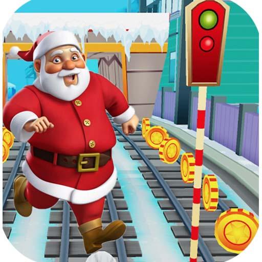 Subway Santa Run Surf icon