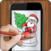 新年を描画することを学びます icon