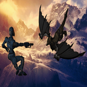 Robot Dragon War icon