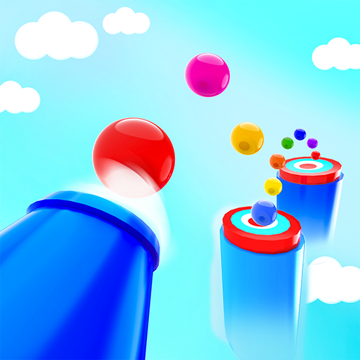 Ball Basket - hoop ball dunk puzzle أيقونة