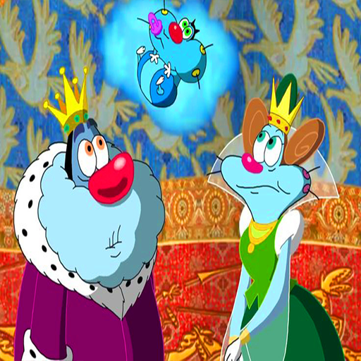 Oggy King Rescue Olivia icon