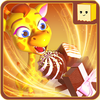 Chocolate yummy shop icon