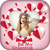 Valentine Day Photo Frame أيقونة