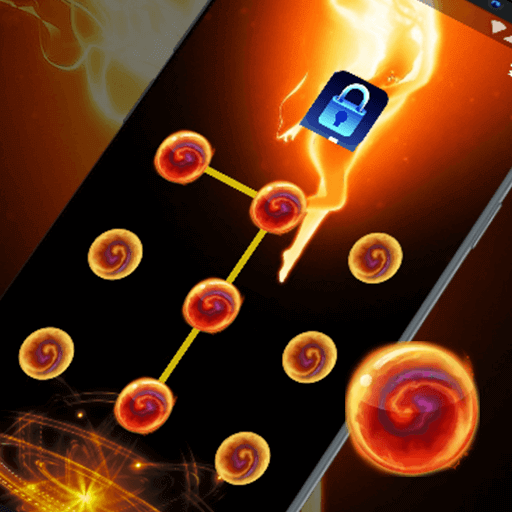 (FREE) Captain Girl - App Lock Master Theme icon