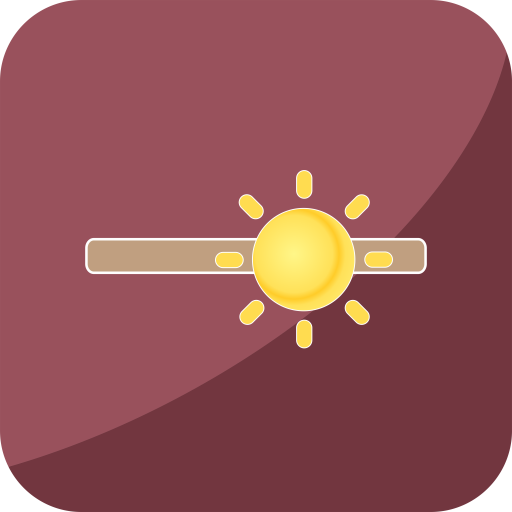 Floating Brightness Control icon