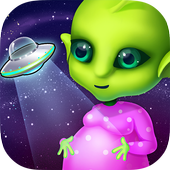 Mommys Cute Newborn Alien Baby icon