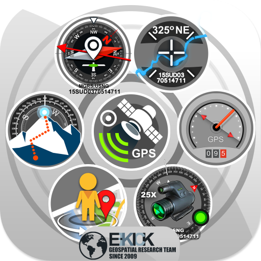 MAPS AND NAVIGATION ALL IN ONE icon