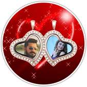 Love Locket Photo Frame on 9Apps