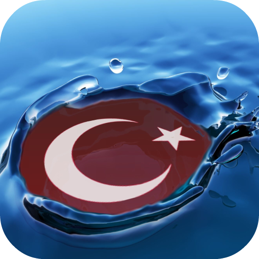 Turkish Flag Live Wallpaper أيقونة