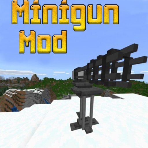 Minigun Mod for Minecraft PE icon